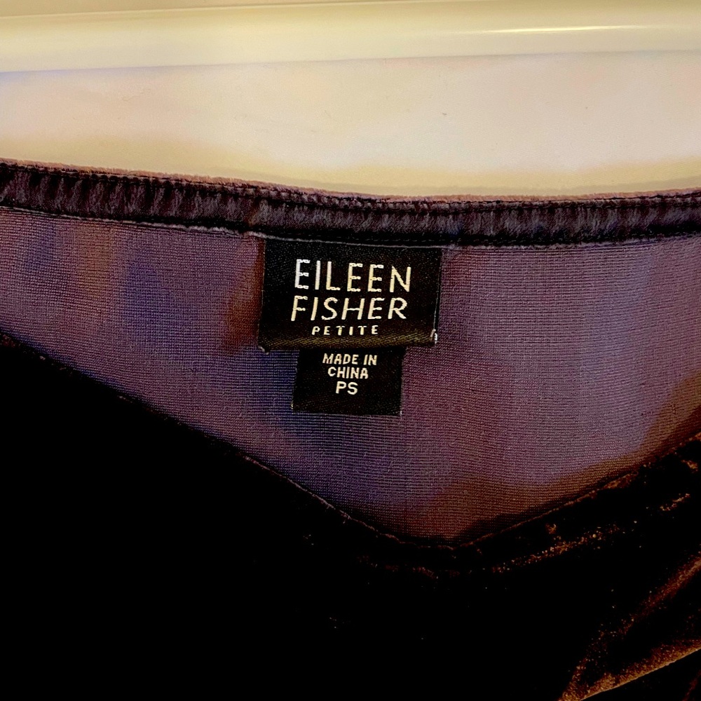 EUC eileen fisher petite classic shift dress with matching wrap